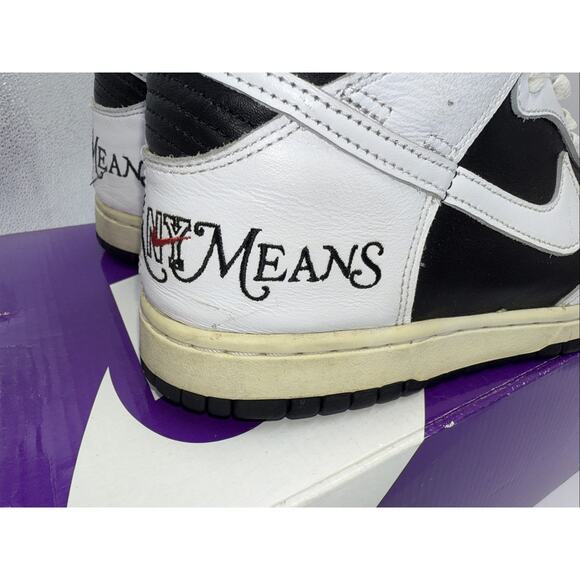 Size 7.5 - Nike Supreme x Dunk SB High By Any Means - Stormtrooper BS823 main image 4